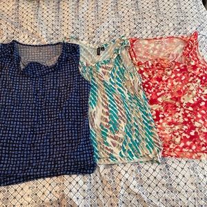 3 Sleeveless Dress Tops